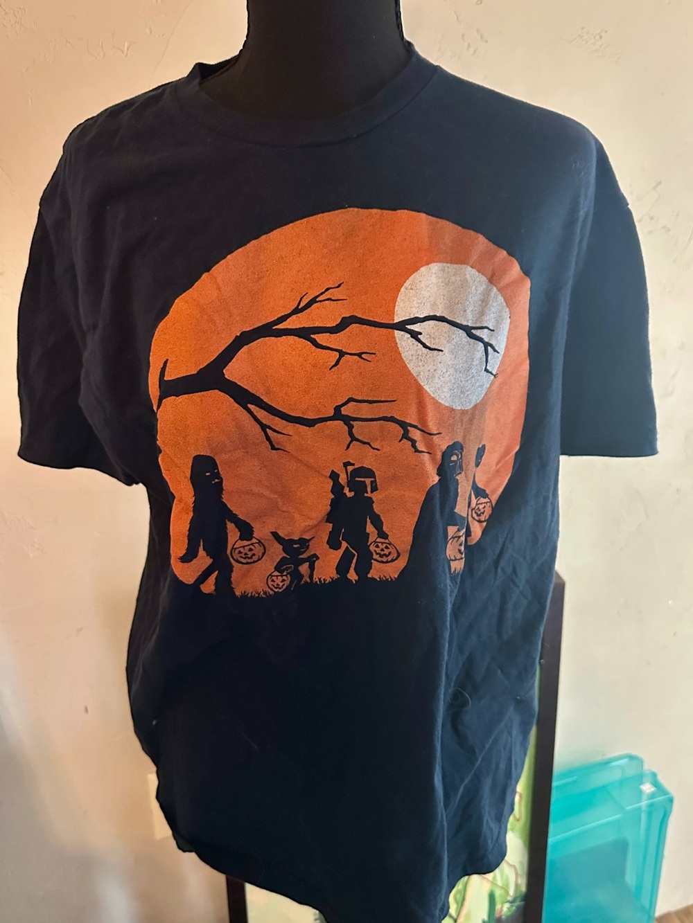 Halloween Star Wars, Trick or Treat, Black Tee
